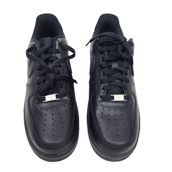 Nike Air Force 1 Mens 10.5 Low Top Lace Up Sneakers Shoes Leather New Nwot - Picture 2 of 6